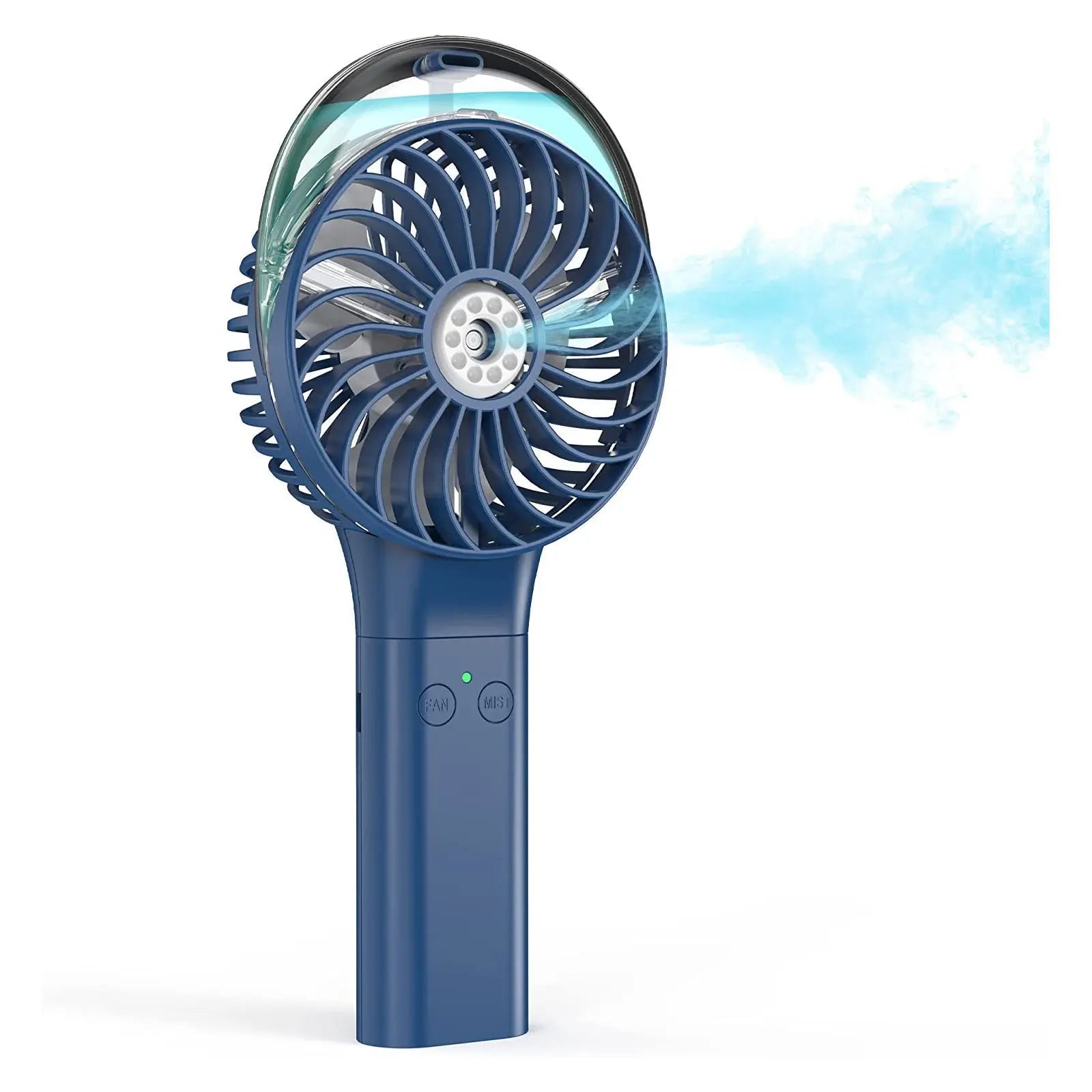 3000mAh Battery Electric USB Mini Cooling Fans Portable Handheld Misting Mist Rechargeable Fan Aerofrost